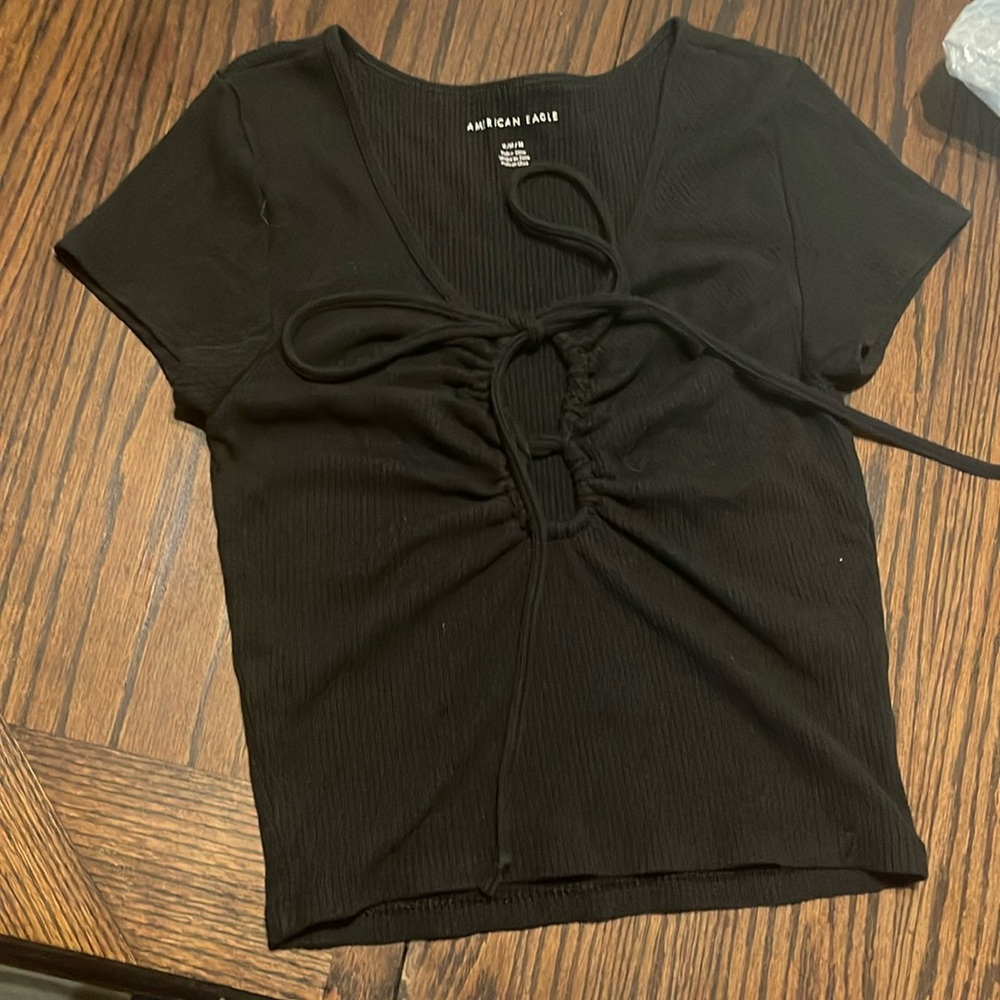 American Eagle Ribbed Top